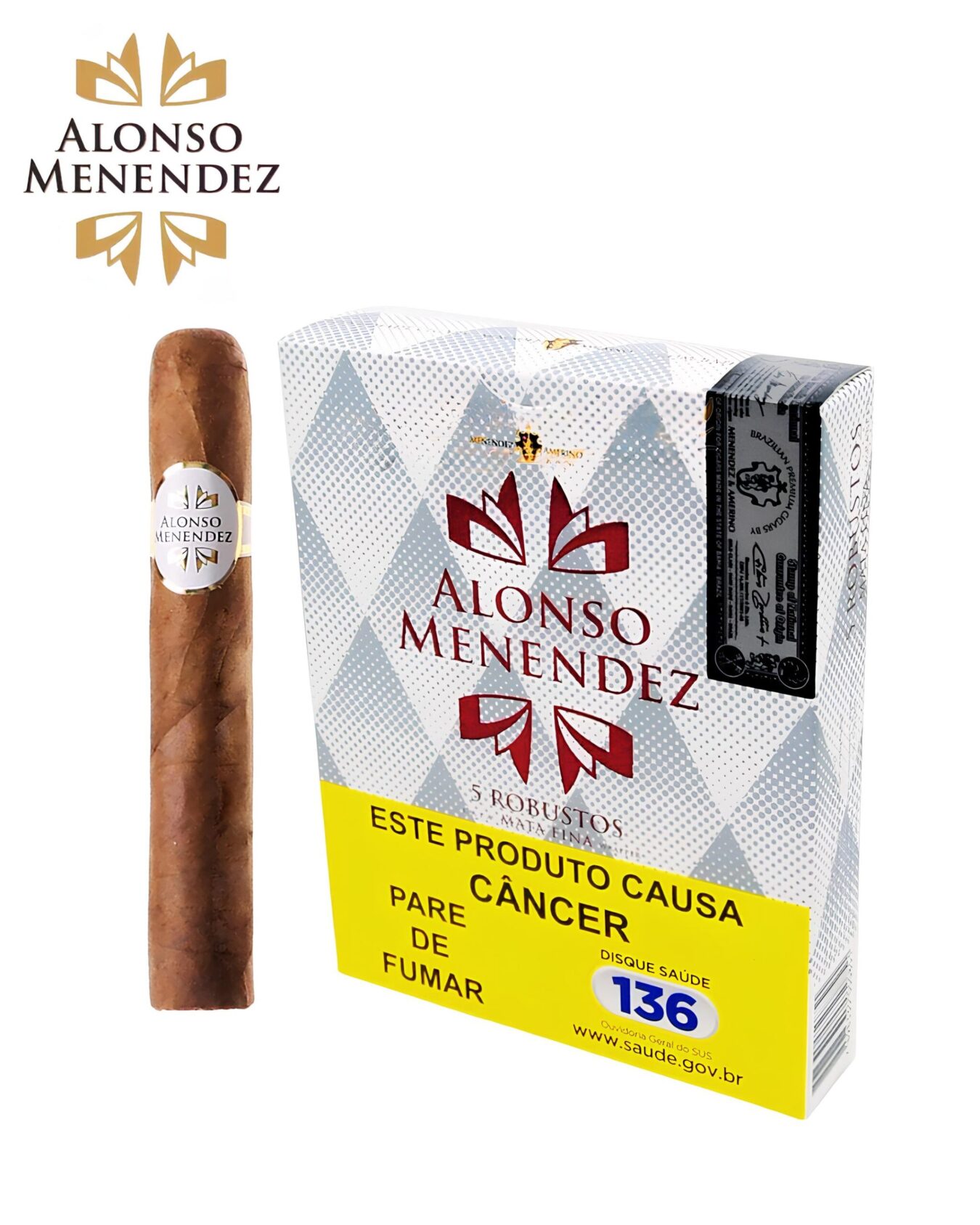 ALONSO MENENDEZ 5 ROBUSTOS - CAIXA COM 5 UNIDADES