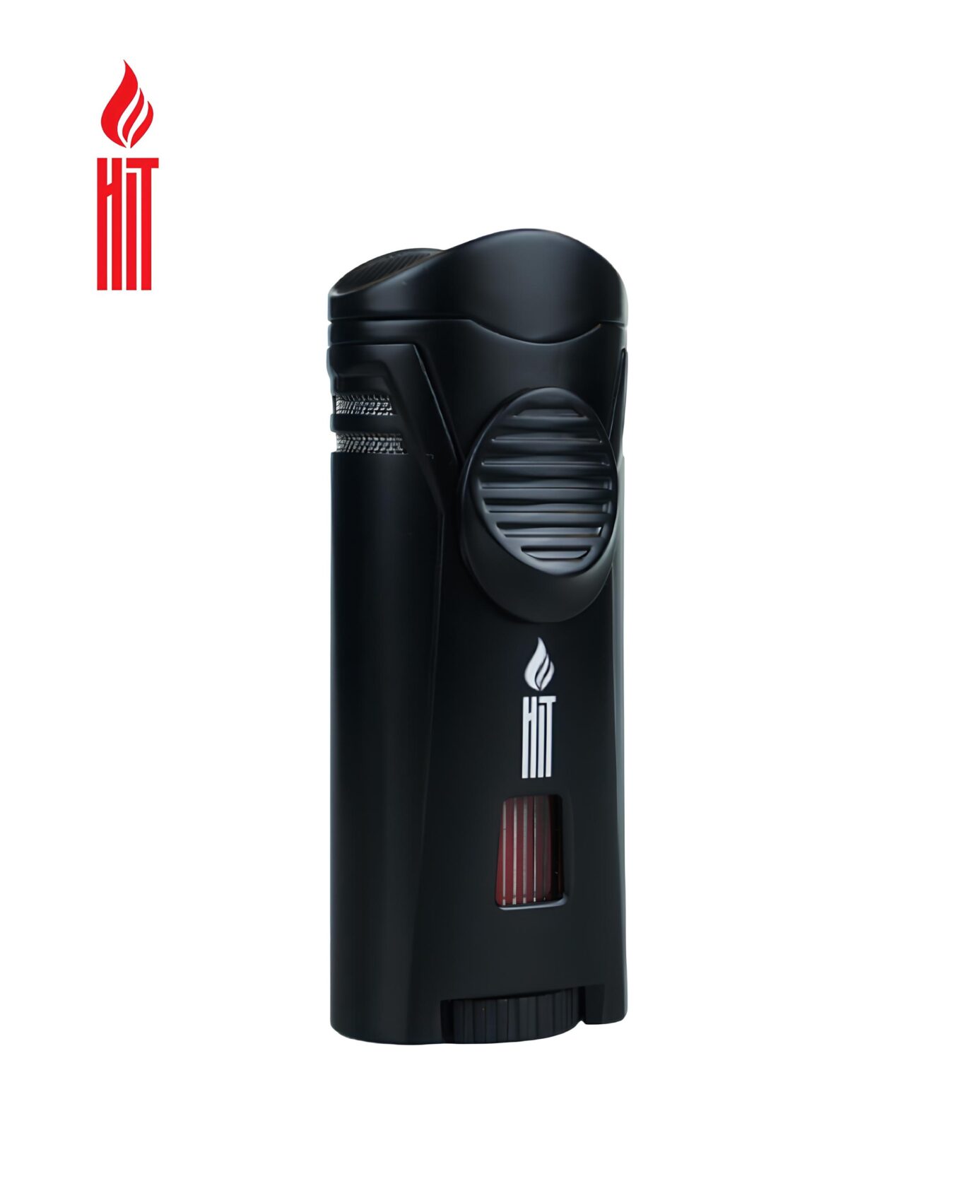 ACENDEDOR HIT PREMIUM ADVANCE METAL PRETO UN