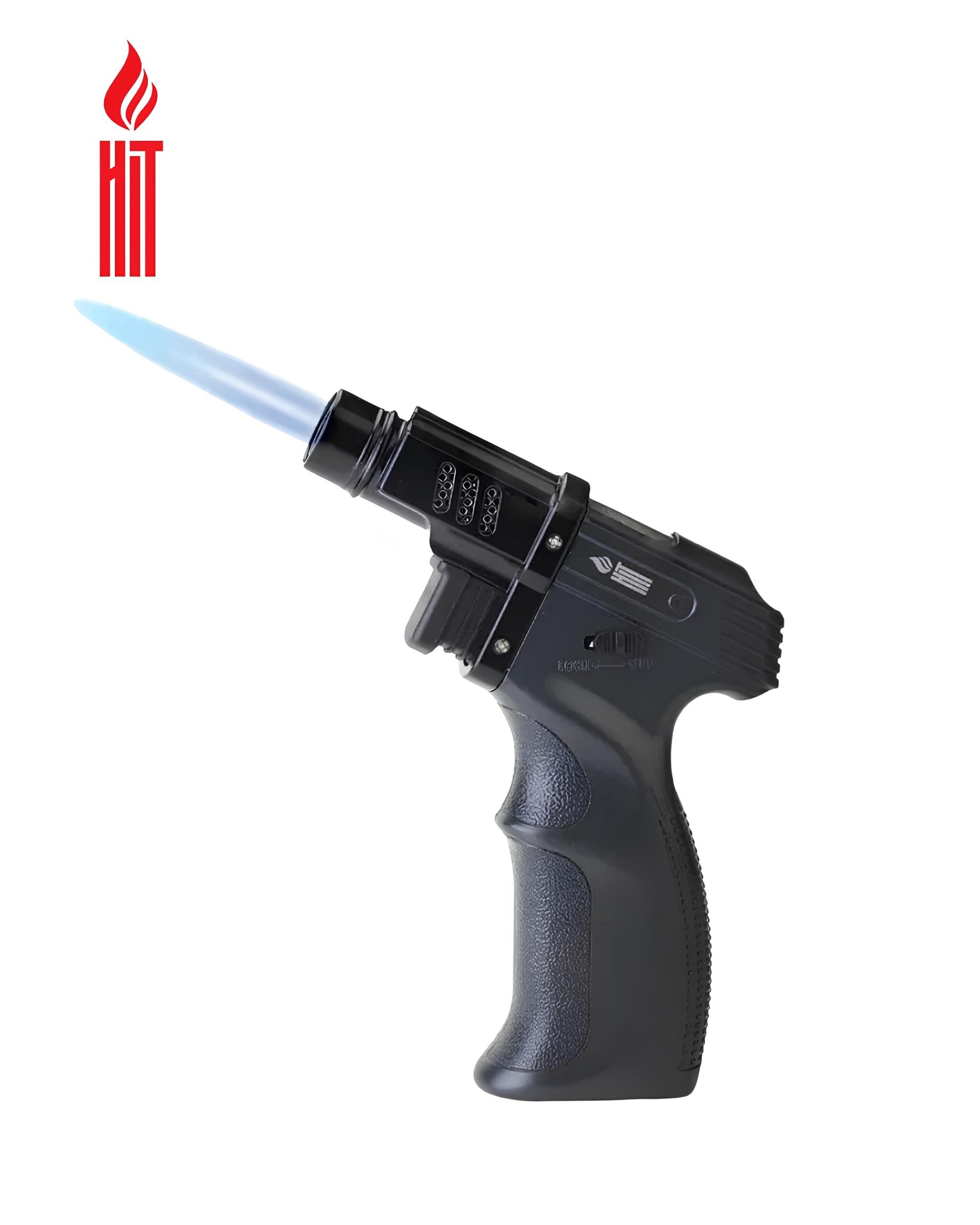 ACENDEDOR HIT PREMIUM GUN FLAME METAL UN