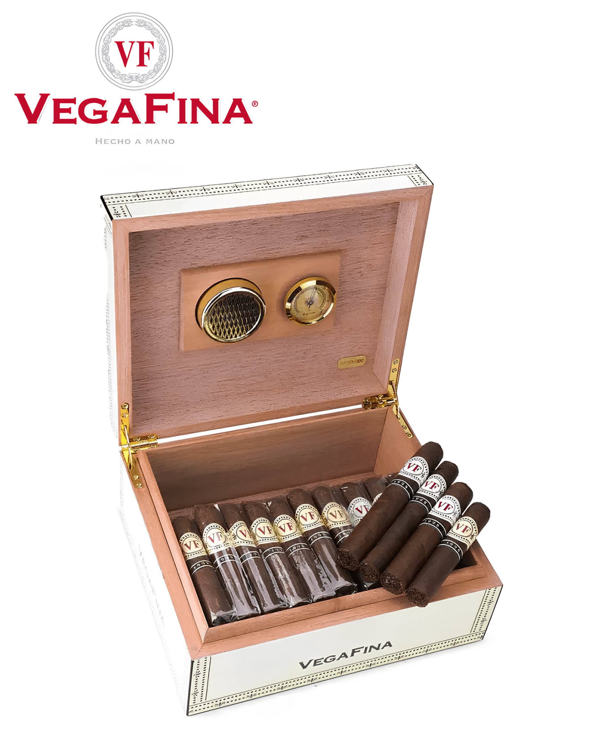 HUMIDOR DE CEDRO CREME VEGA FINA UN