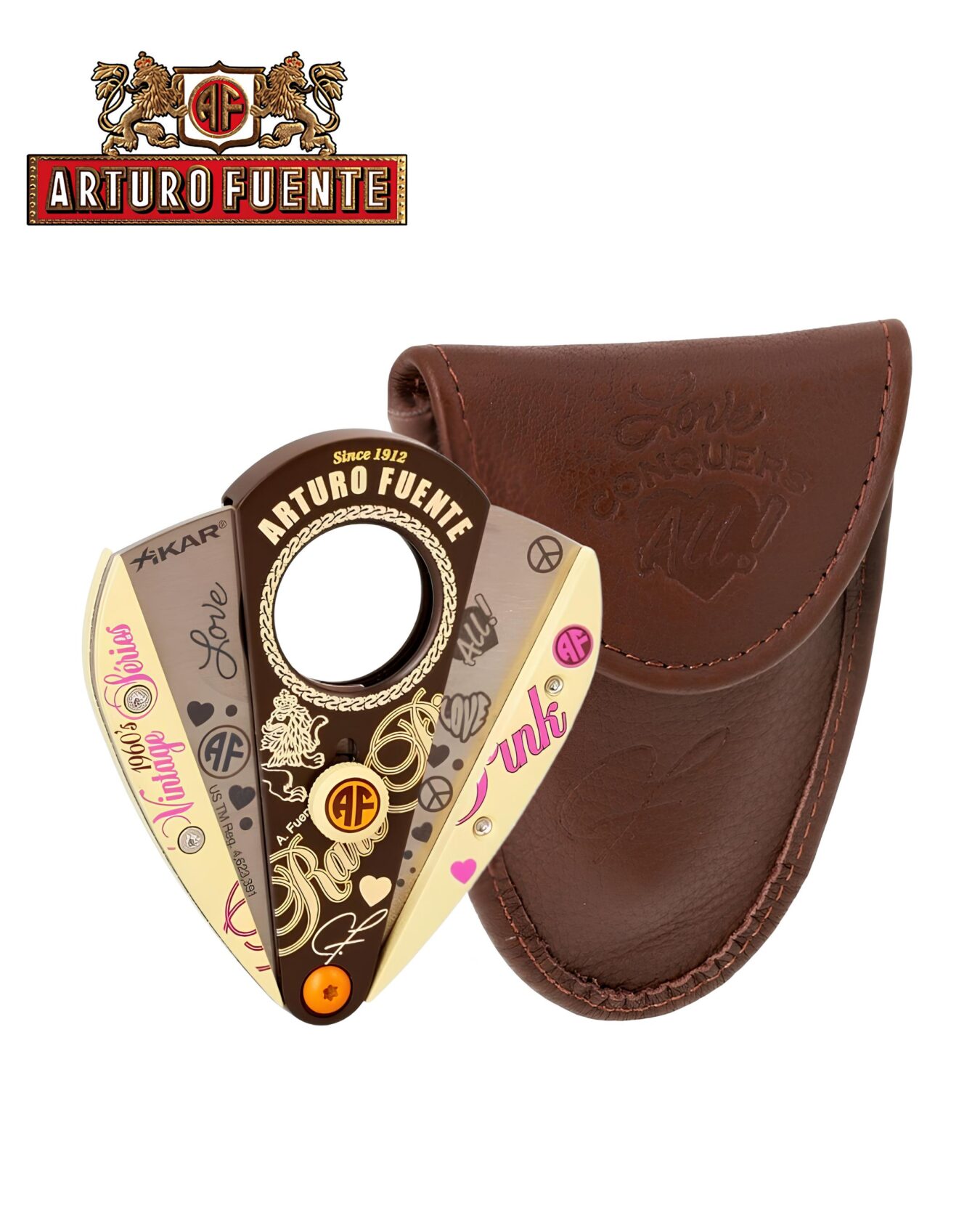 CORTADOR ARTURO FUENTES LOVE CONQUERS C/ CASE