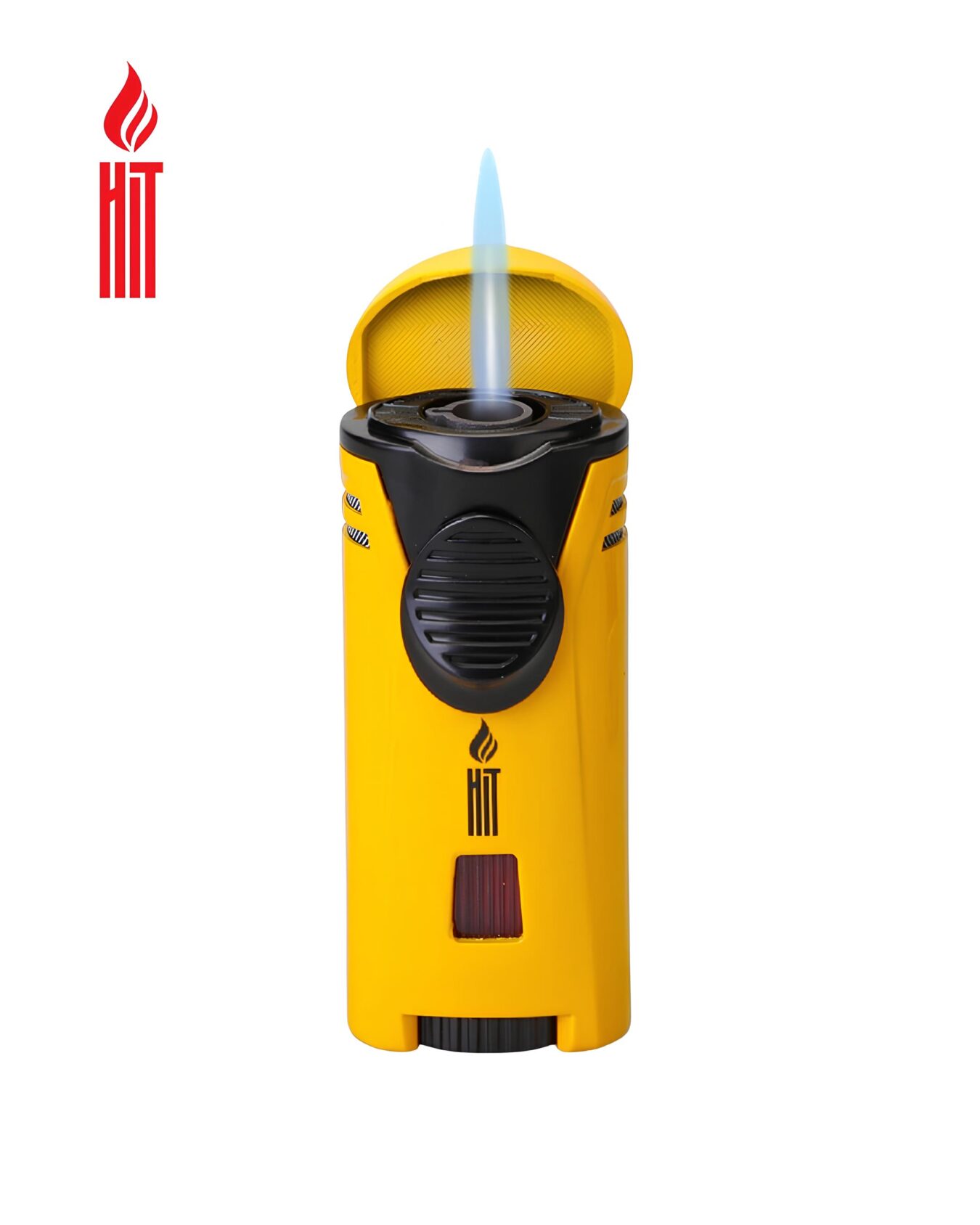 ACENDEDOR HIT PREMIUM ADVANCE METAL AMARELO UM