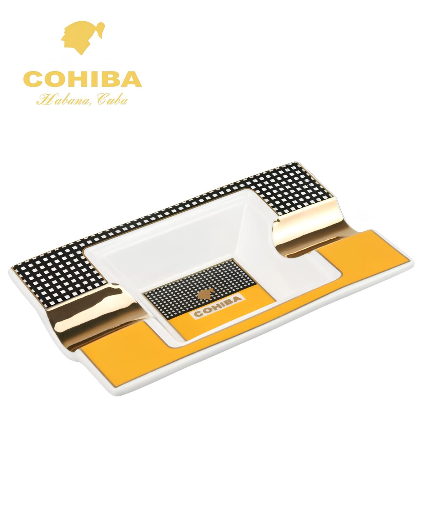 CINZEIRO CHARUTO COHIBA C/ FENDA DUPLA UN