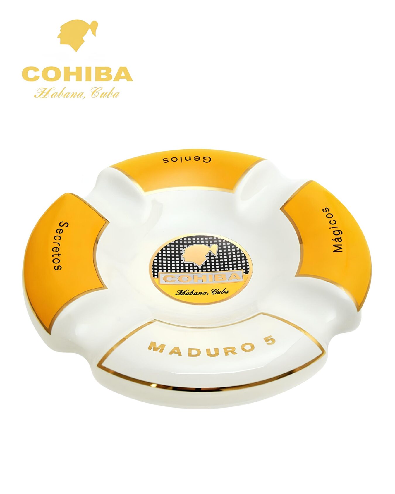CINZEIRO CHARUTO COHIBA AMARELO UN