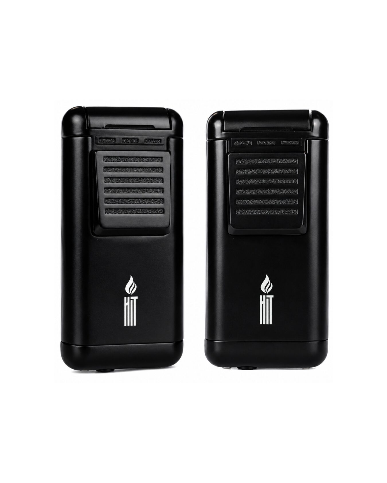 ACENDEDOR PREMIUM (METAL) HIT TRIPLE FLAME BLACK