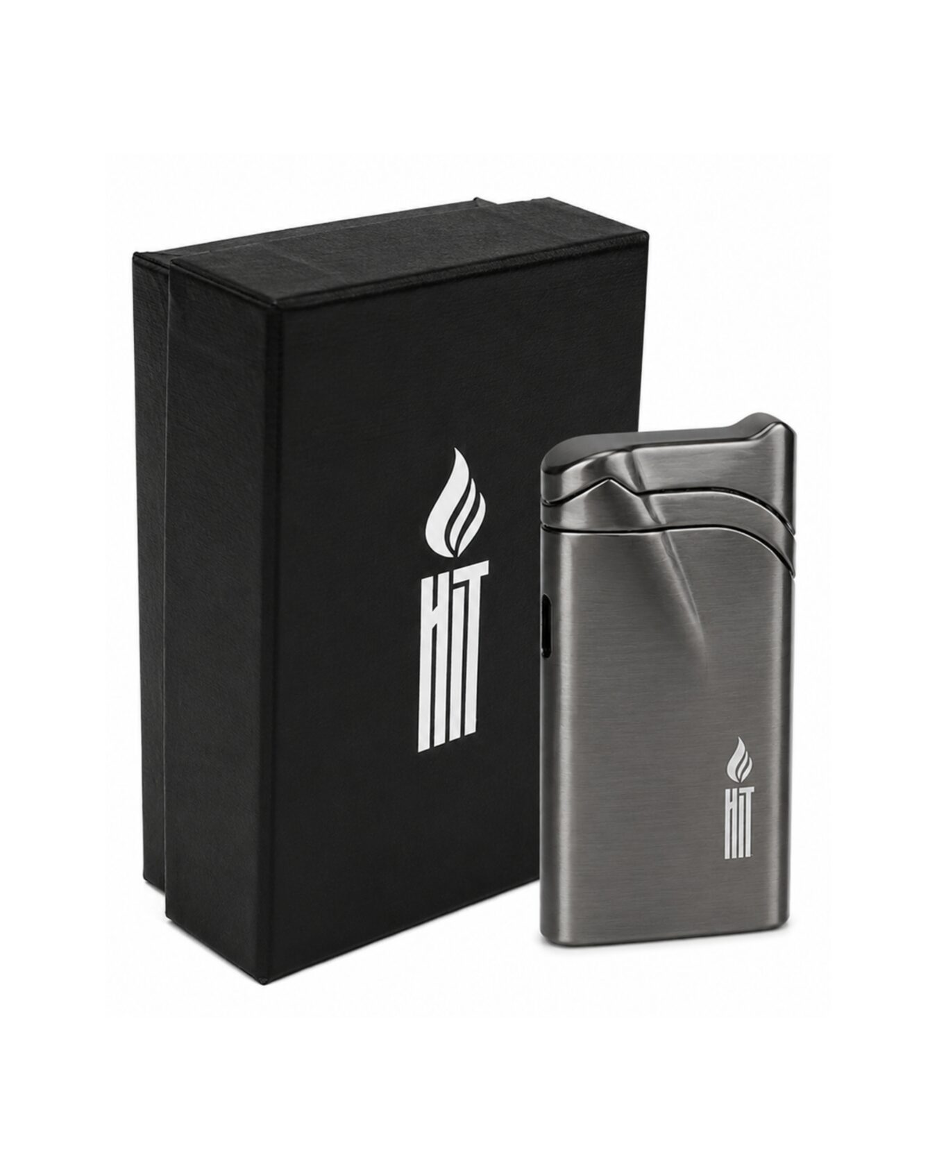 ACENDEDOR PREMIUM (METAL) HIT SLIM FLAME SILVER